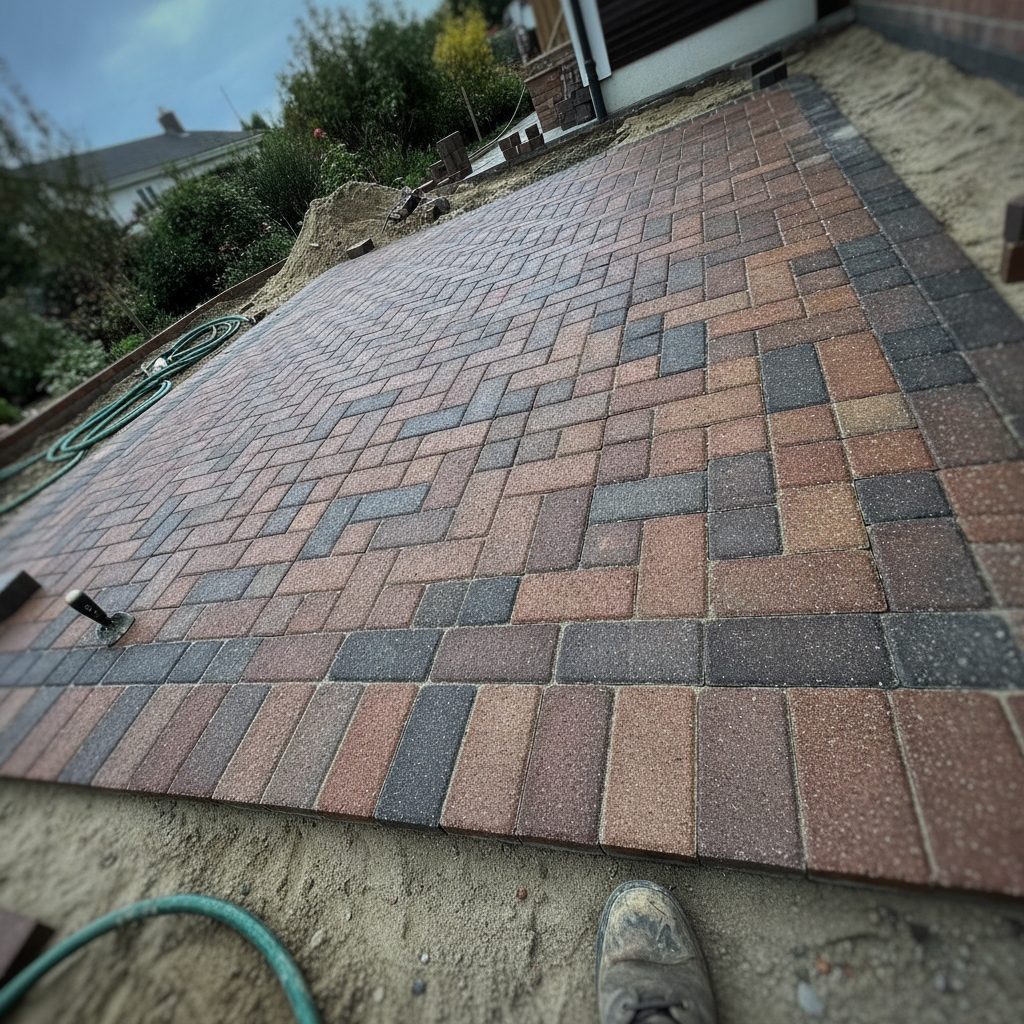 Patio construction in Cavan Town